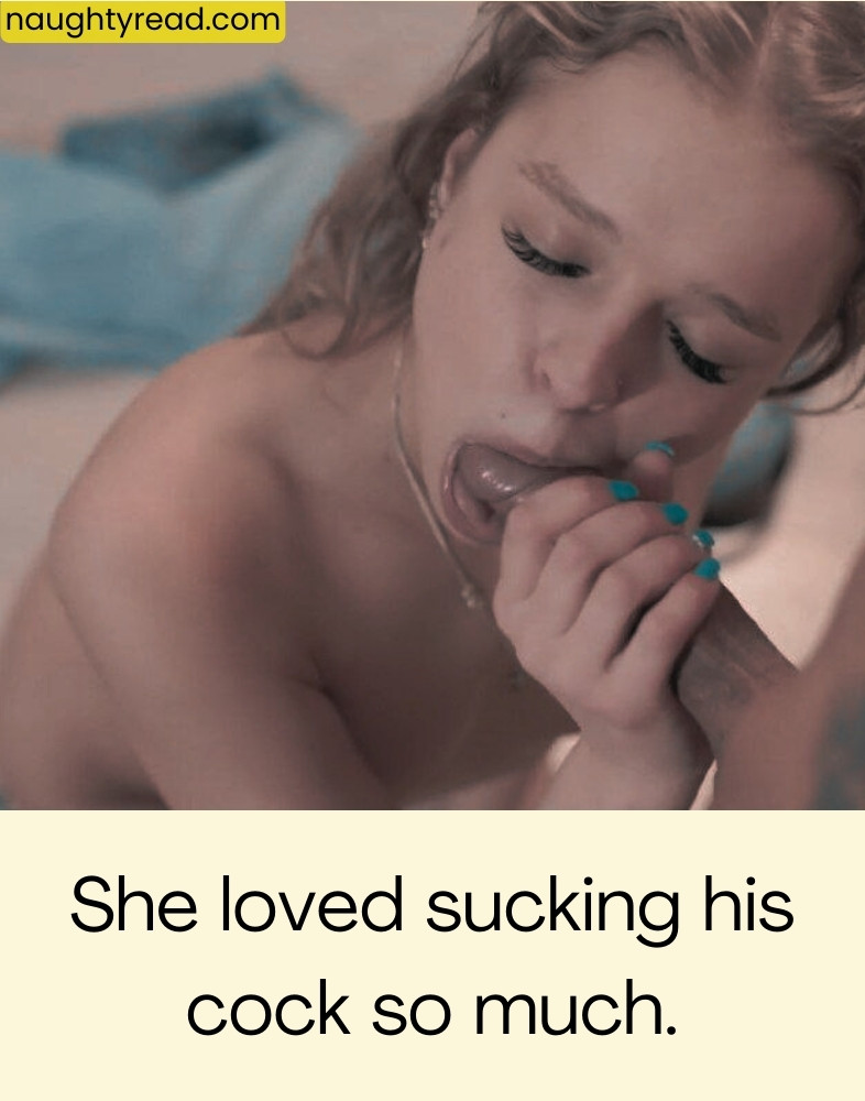 Sucking his cock