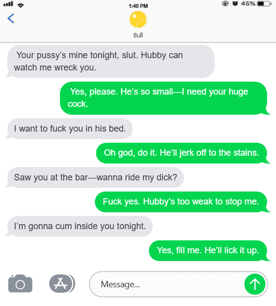 Cuckold Humiliate Conversation