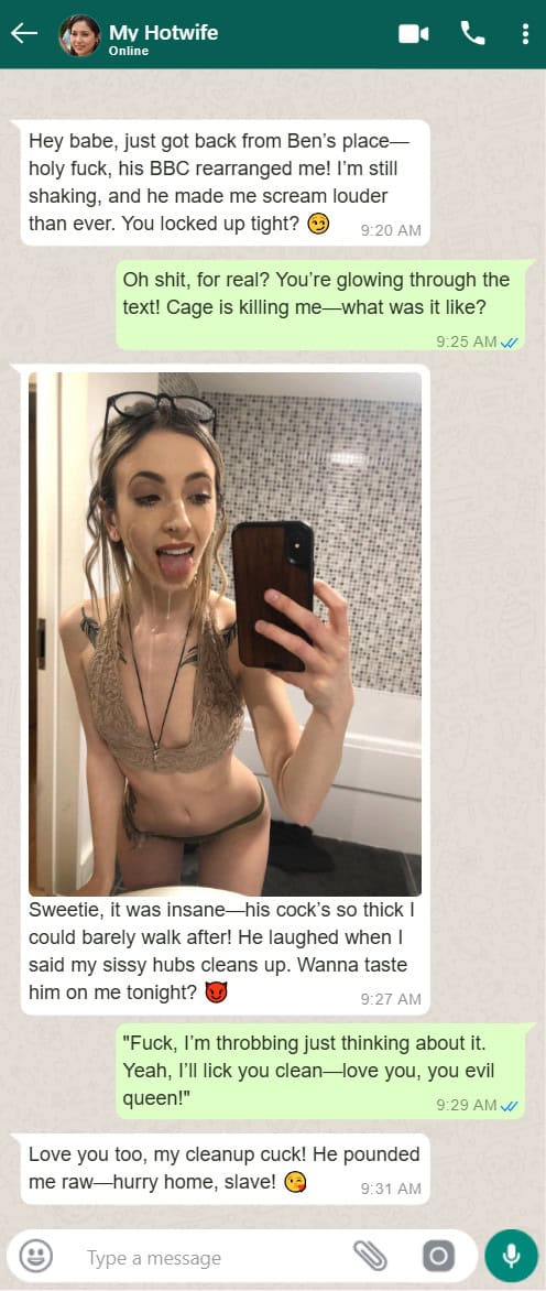 Cuckold Conversation From Wife​ To Husband