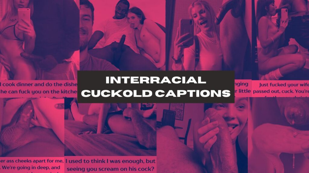 Interracial Cuckold Captions