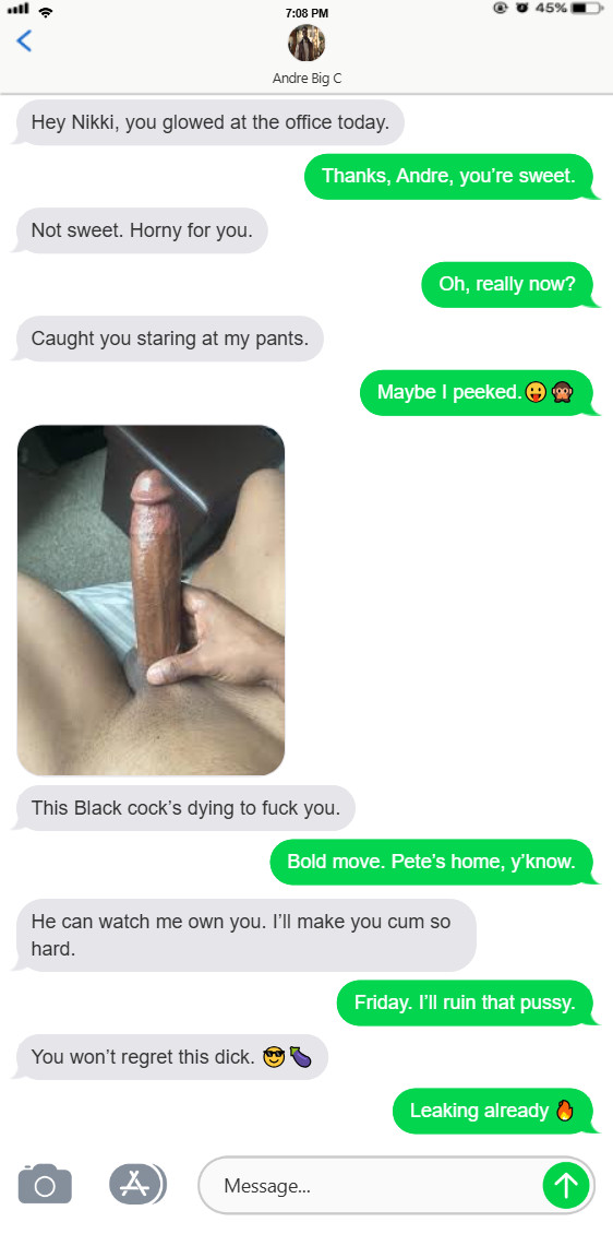 Interracial Cuckold Conversation Chat