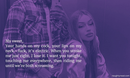 Erotic Letter - Husband to Wife